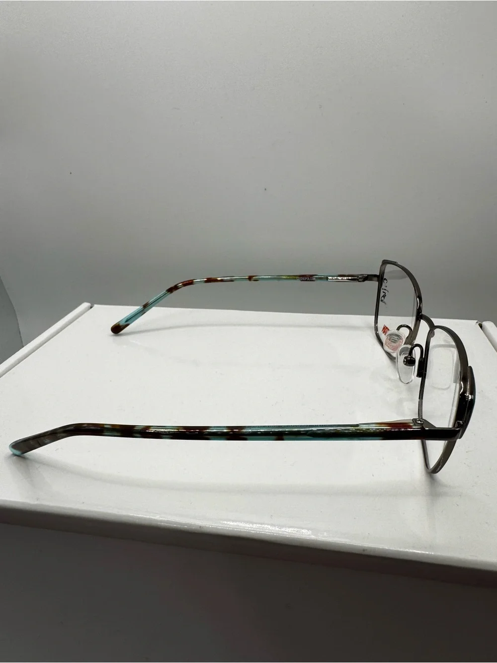 Cosmopolitan Emerlyn Eyeglasses Frames 52-16-135 Turquoise Dark Gun Tortoise Wom